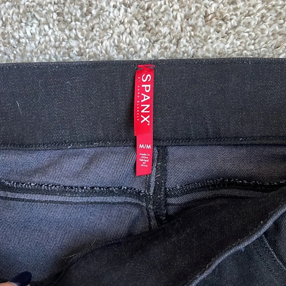 Spanx Black Jeans - Picture 2 of 5